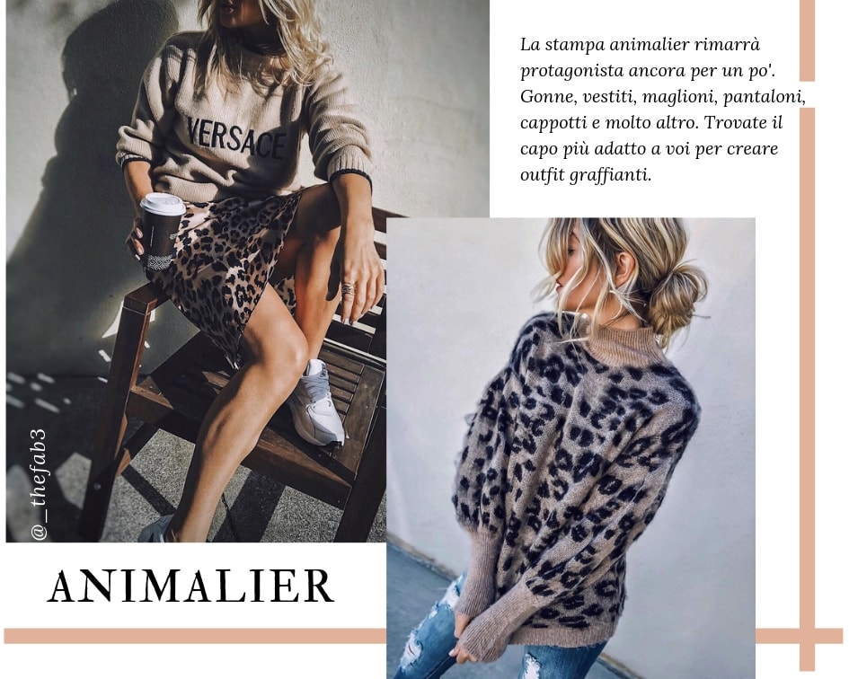 Saldi Inverno 2019 - Animalier