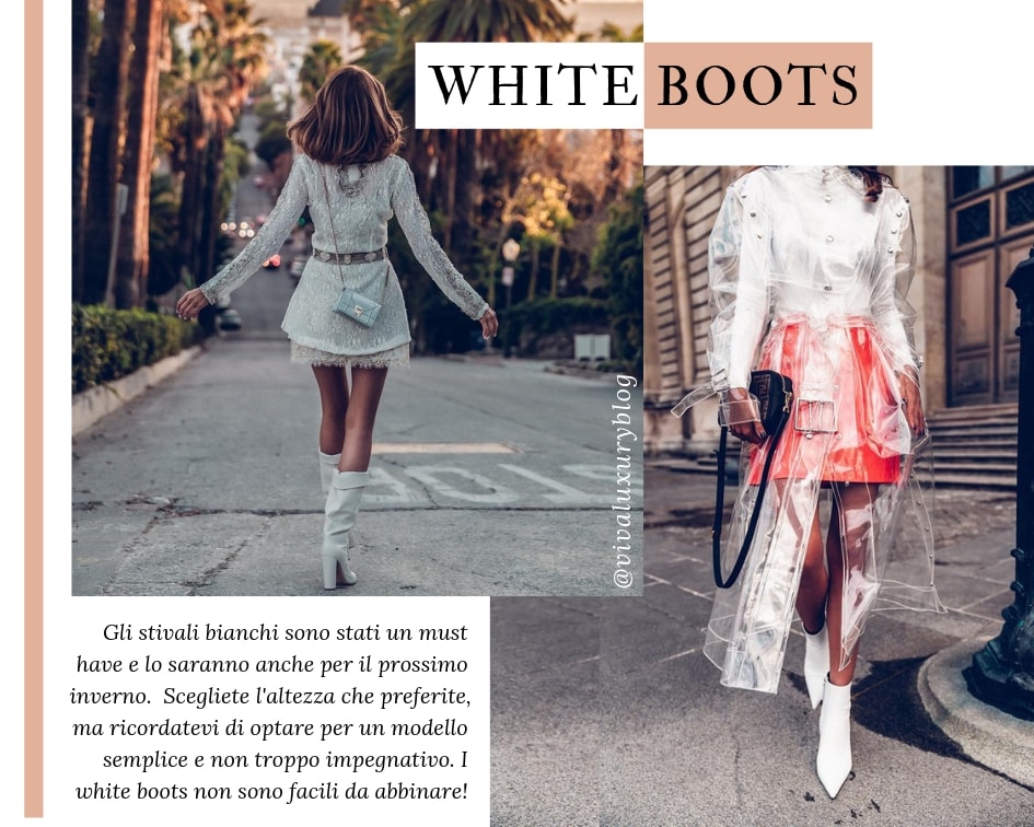 Saldi Inverno 2019 - White Boots