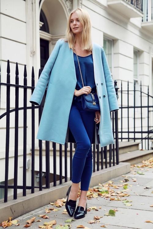 Come abbinare i colori steet-style-blue-lighblue