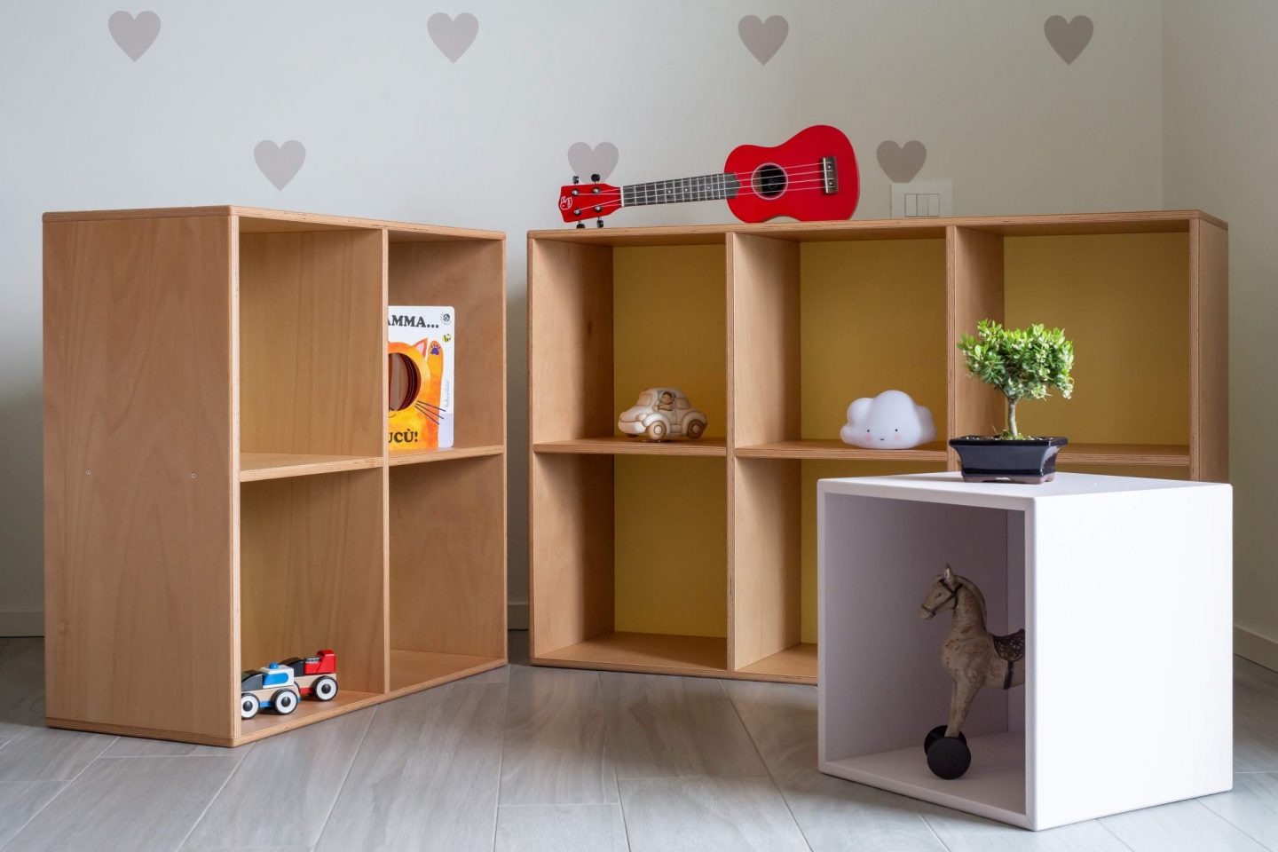 Mobile per giochi montessori